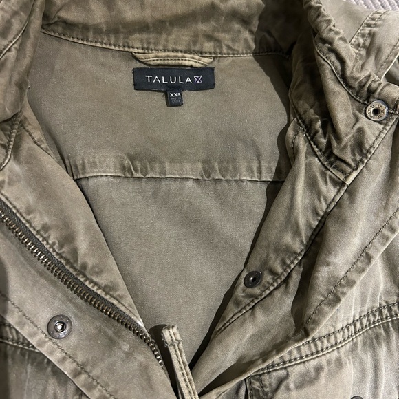 Aritzia Talula Army Green Trooper Jacket - Picture 4 of 5